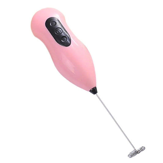 Kitchen Tool Portable Eggbeater Mini Milk Frother Coffee Stirrer Drink Foamer Electric Mixer PINK