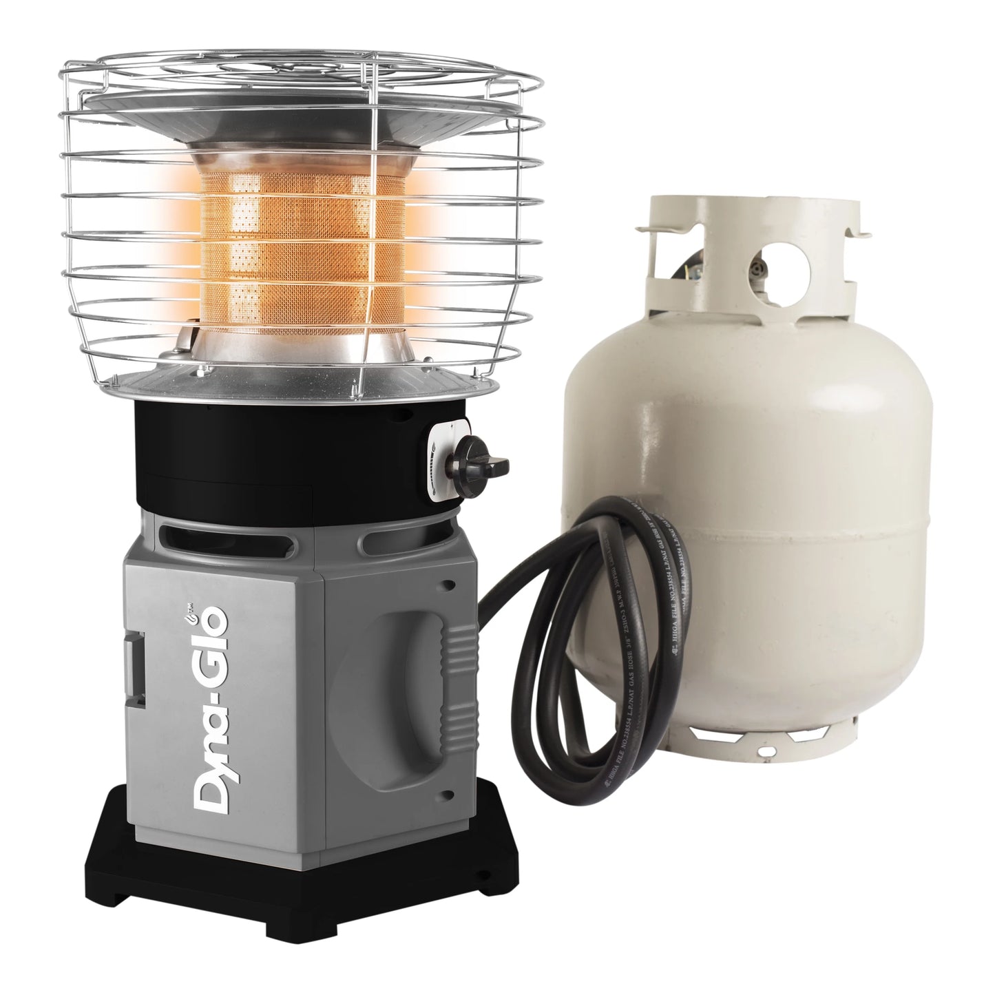 Dyna-Glo HA2360BK Table Black Propane Patio Heater