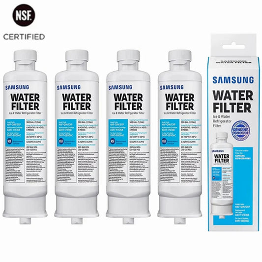 DA97-17376B Refrigerator Water Filter, Replacement for DA97-08006C, HAF-QIN/EXP, NSF Certified, 4 Pack