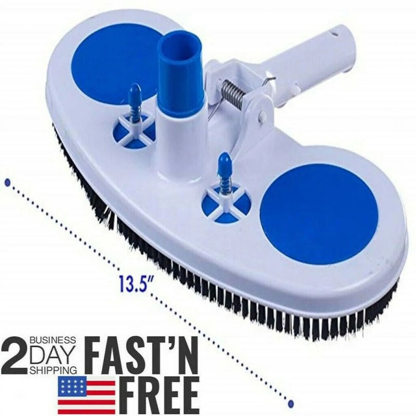 13 Flexible Concrete Swimming Pool Vacuum Head Cleaner