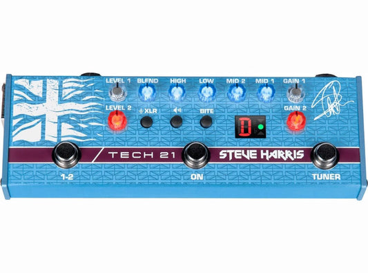 Tech 21 Steve Harris Signature SH1 SansAmp Guitar Multi-Effects Pedal