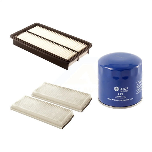 Oil Air & Cabin Filters [Maintenance Kits] Kit For Mazda MPV KFM-100303