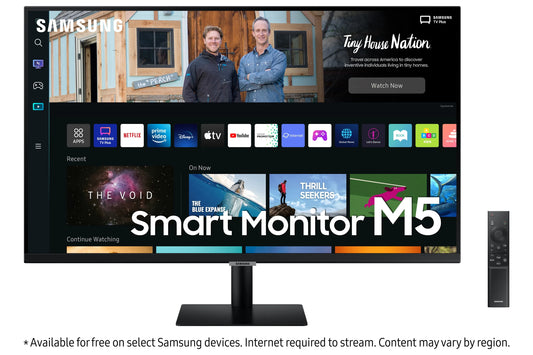 SAMSUNG 32 Class M50B Full HD Smart Monitor with Streaming TV - LS32BM502ENXGO