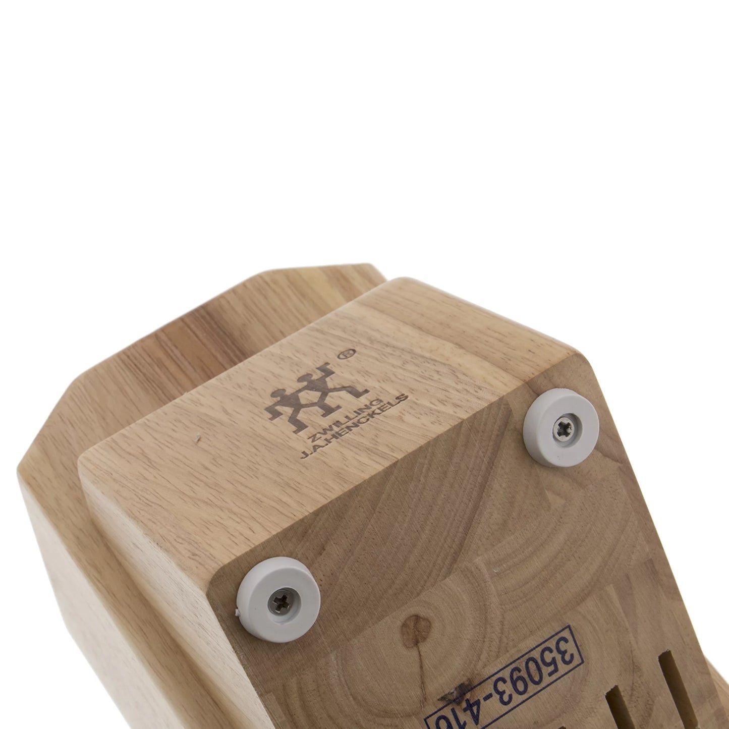 ZWILLING Pro 16-slot Knife Block - Rubberwood Natural