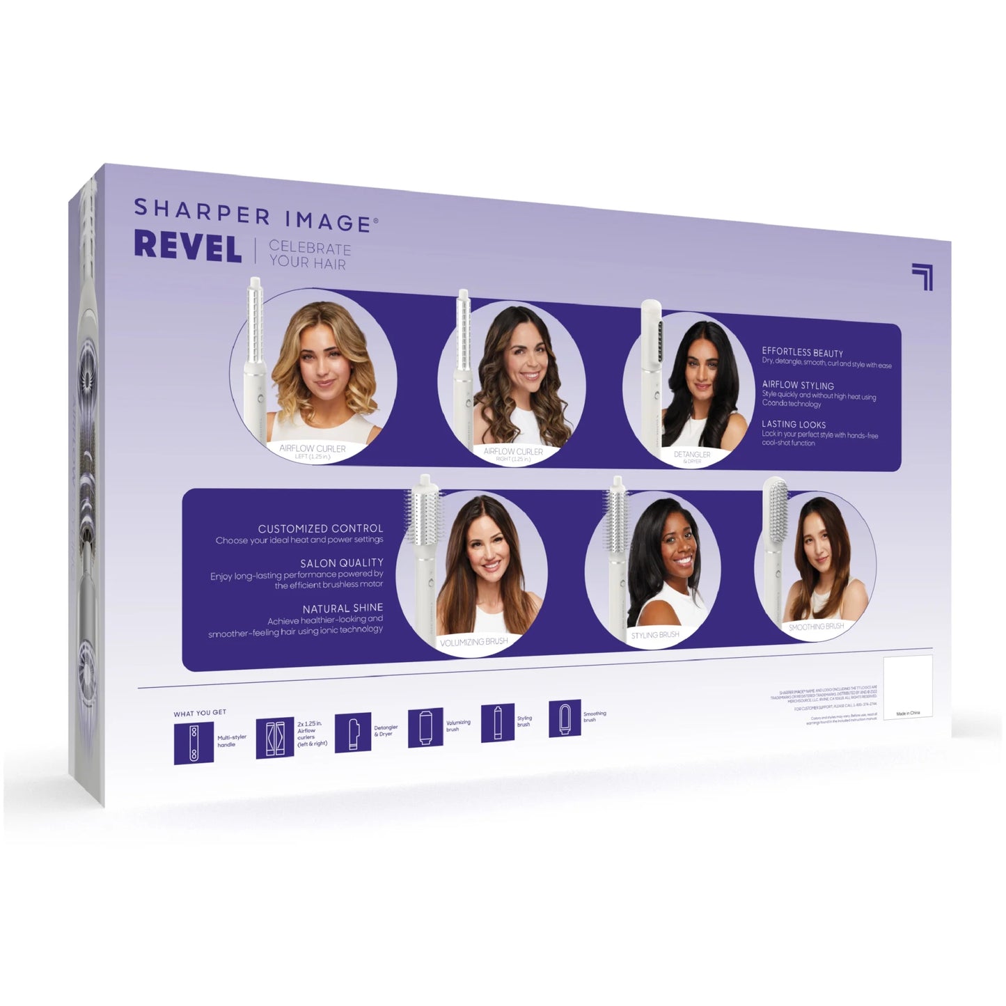 Sharper Image Revel Hair Multi-Styler 6-in-1