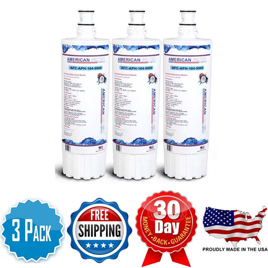 AFC Brand , Water Filters , Model # AFC-APH-300-12000SK , Compatible with 3M HF25-S-SR - 3 Pack - Made in U.S.A.