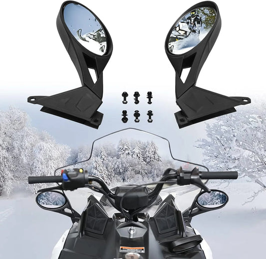 A & UTV PRO Rear View Mirror Kit for Polaris Snowmobile