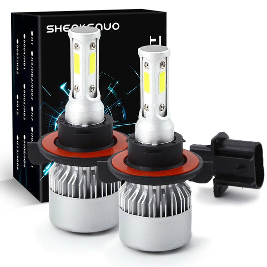 For Ford Expedition 2007 2008 2009 2010 2011 2012 2013 2014 LED Headlight Bulbs H13 9008 High and Low Beam 2pcs