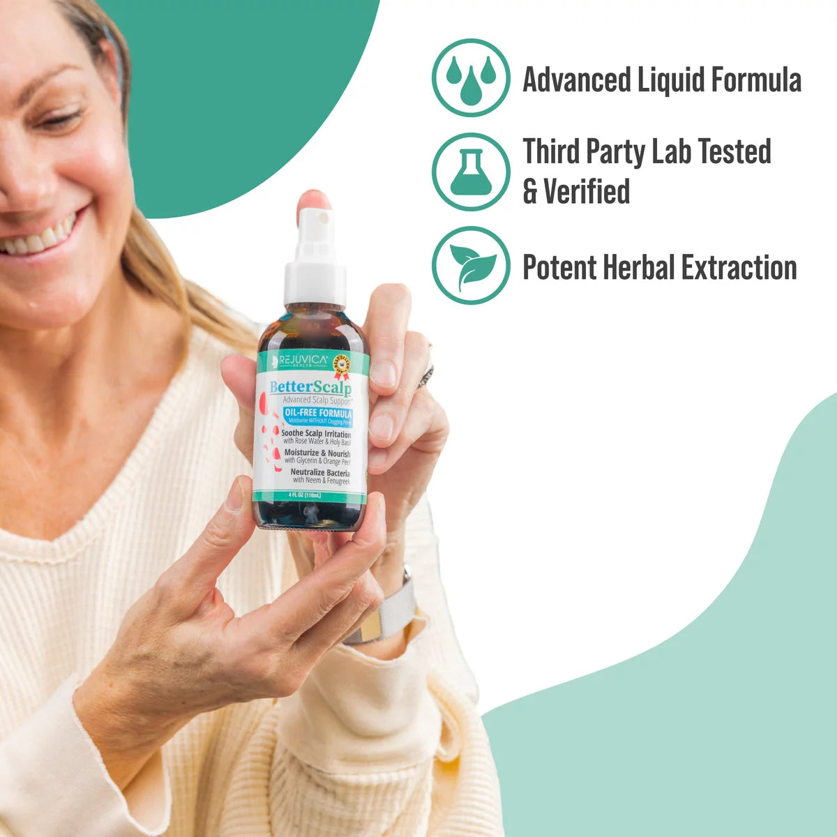 BetterScalp Herbal Anti Dandruff & Anti Itch Scalp Treatment