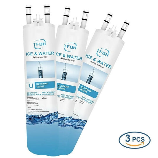 TFoh Filters Brand Water and Ice Filters compatible with Frigidaire ULTRAWF 46-9999 (3Pack) ZWFE1-RF300