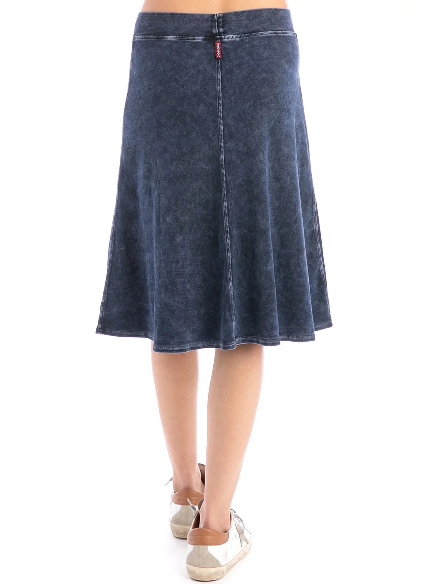 Hardtail Flat Waist Knee Skirt B-145