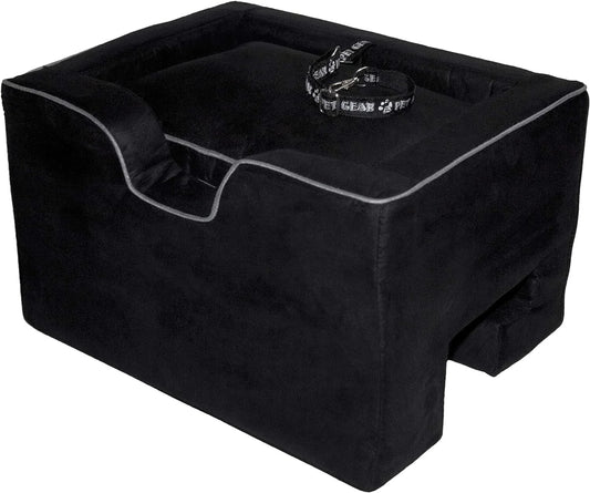Lookout Booster Car Seat, Removable Comfort Pillow, Safety Tether Included, Installs In Seconds, No Tools Required, 3 Colors