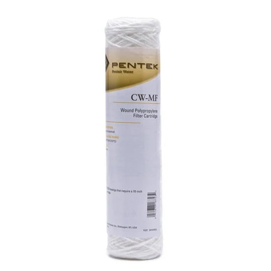 Package Of 4 Pentek CW-MF String-Wound Water Filters 9-7/8 x 2-1/4; 2-Pack