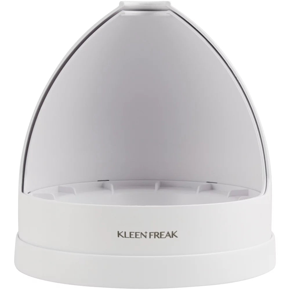 Kleen Freak Antimicrobial Hideaway Tray, White