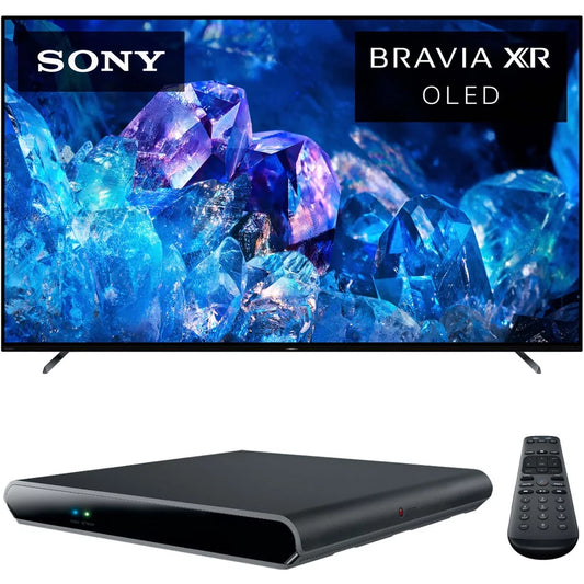 Sony XR65A80K Bravia XR A80K 65 4K HDR OLED Smart TV (2022) Cord Cutting Bundle with DIRECTV Stream Device Quad-Core 4K Android TV Wireless Streaming Media Player