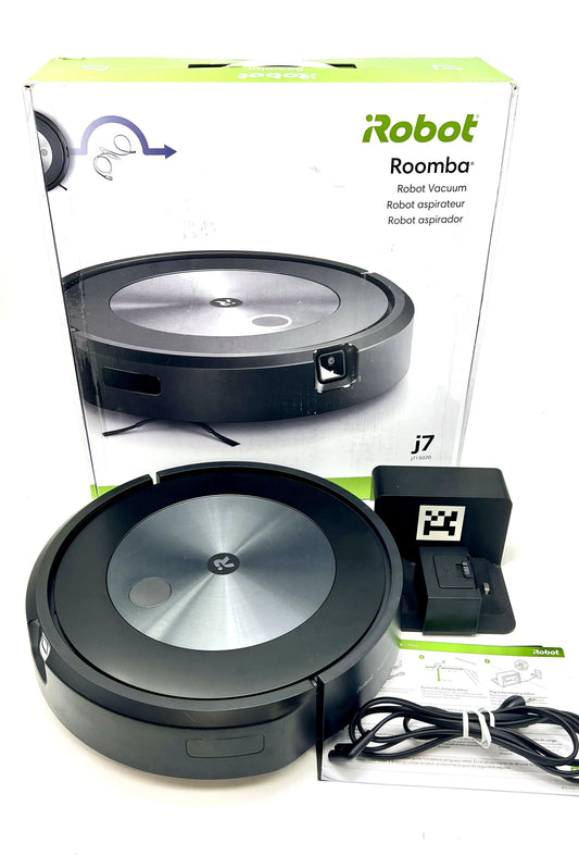 Open Box IRobot Roomba J715020 Robot Vacuum with Smart Mapping - Graphite