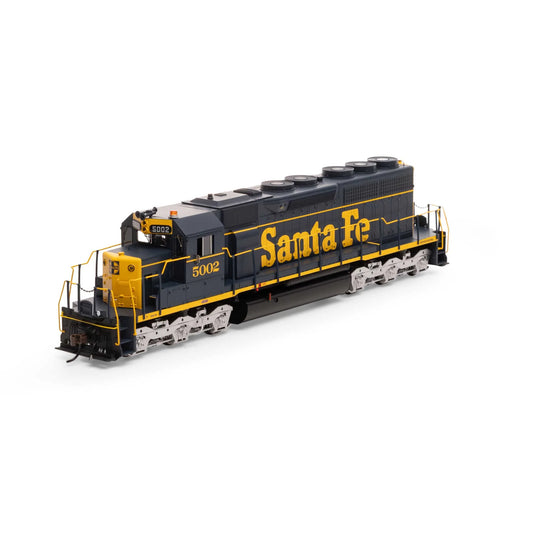 Athearn HO SD40 w/DCC & Sound Santa Fe #5002 ATH87324 HO Locomotives
