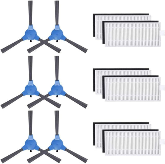 Accessories Replacement Parts Compatible With Kyvol Cybovac E20, E30, E31 Robot Vacuum Cleaner Filters And Brushes