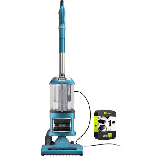 Restored Shark NV380 Navigator Lift-Away Deluxe Upright Vacuum with Large Dust Cup Capacity, Swivel Steering, Upholstery Tool & Crevice Tool, Blue (Refurbished)
