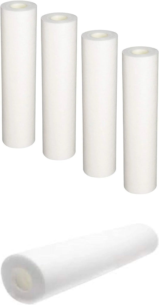 Replacement Pentek RO-2550 Polypropylene Sediment Filter - Universal 10-Inch 5-Micron Cartrid For Pentek RO-2550 RO 50 GPD Wreverse Osmosis System
