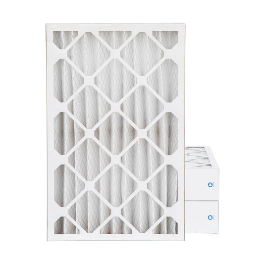 Pamlico Air 16x24x4 MERV 8 Pleated AC Furnace Air Filters. 3 Pack. (Actual Size: 15.5 x 23.5 x 3.75 Inches)