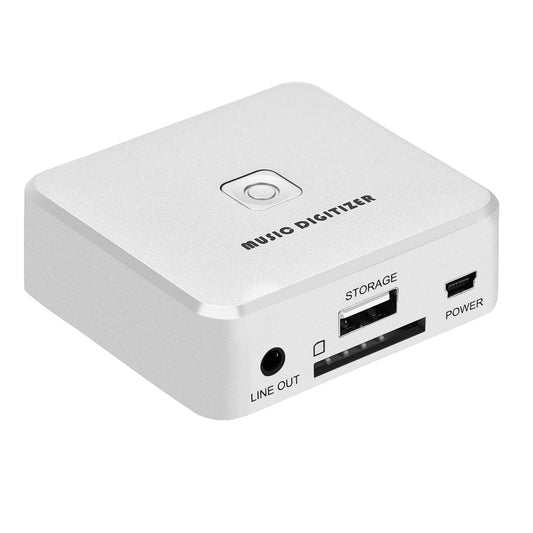 Audio Capture Cassette CD MP3 Recorder Converter with 3.5mm & RCA in Ports