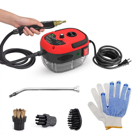 Pristin Cleaning machine,Steam Cleaner Temperature Heads Kitchen Furniture Temperature Pressurized Steam Brush Heads Kitchen Portable Handheld Steam 2500W Portable Handheld Kitchen Furniture Car