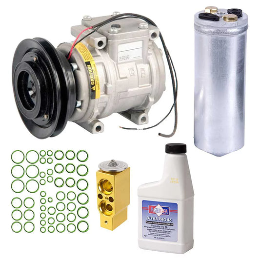 For Mitsubishi Montero & Sport 1997-2000 OEM AC Compressor w/ A/C Repair Kit - Buyautoparts