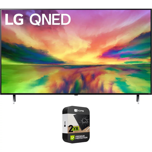 LG 50QNED80URA QNED80 50 inch 4K HDR Smart Mini-LED TV (2023 Model) Bundle with 2 YR CPS Enhanced Protection Pack