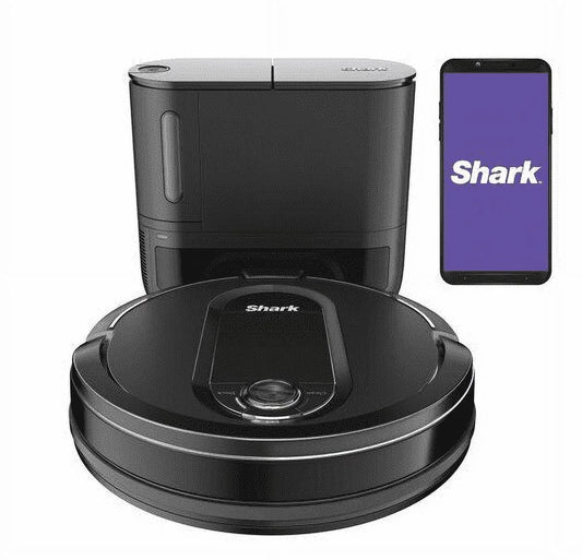 Open Box Shark UR1100SRUS IQ Robot Vacuum Cleaner w/ Self Empty Base - Black