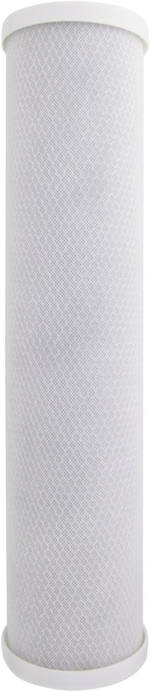 5 Micron 20 Inch X 4.5 Inch | Whole House Activated Carbon Block Water Filter Replacement Cartridge | Compatible With Pentek EP-20BB, 155583-43, CB-45-2005, Home Water Filter