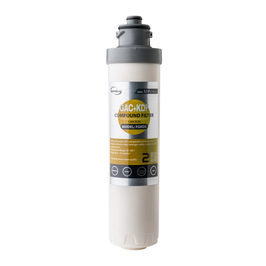 iSpring FGKDS 2nd Stage KDF+GAC Compound Replacement Filter for DS4B & DS4S