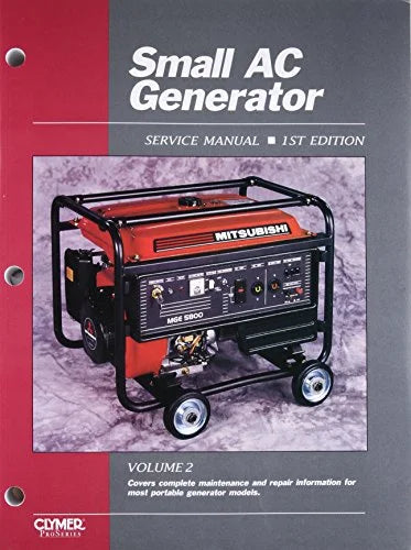 Pre-Owned Small AC Generator Service Manual, Volume 2: Covers complete maintenance and repair information for most portable generator models, Paperback 0872888118 9780872888111 Mike Hall