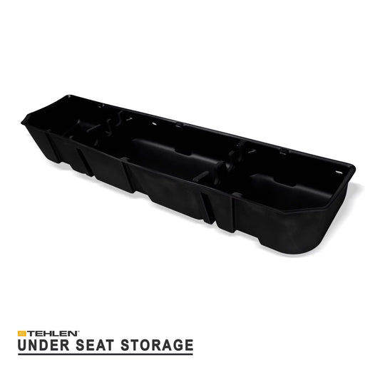 Stehlen 733469494522 Gearbox Underseat Storage Cargo Organizer Box - Textured Black For Ford F150 2015-2022 / F250 F350 F450 F550 Superduty 2017-2022 SuperCrew ( Crew ) Cab