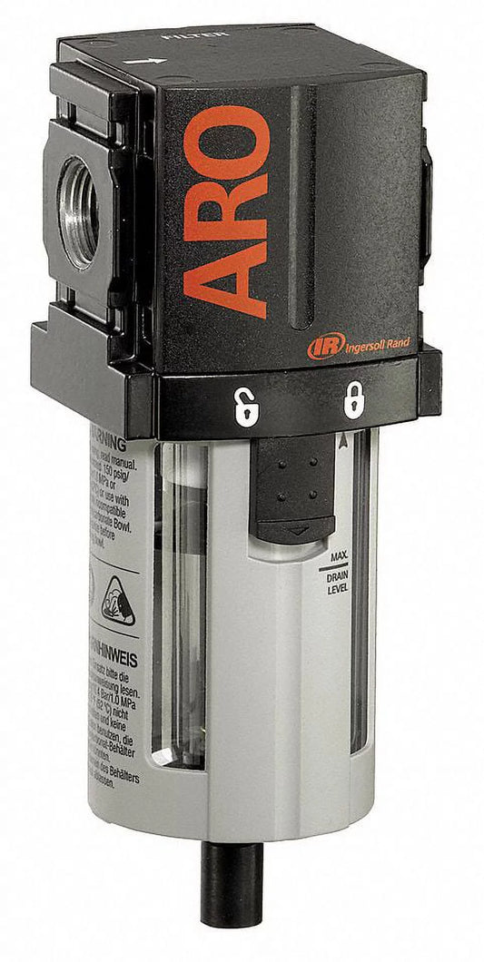 Aro Filter,1/4 NPT,73 cfm,0.3 micron  F35221-300