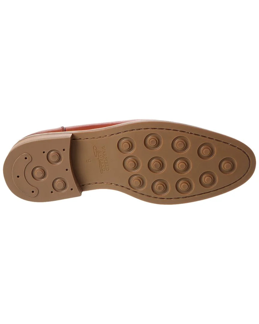 Warfield & Grand Bowen Leather Loafer, 10, Tan