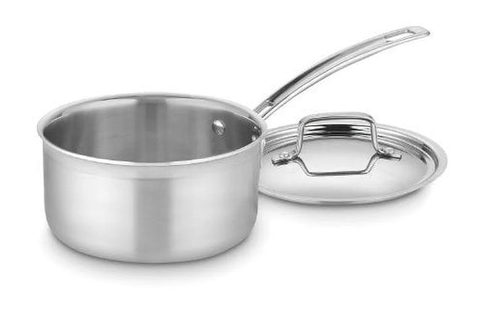 Cuisinart MultiClad Pro Stainless Steel 2-Quart Saucepan with Cover