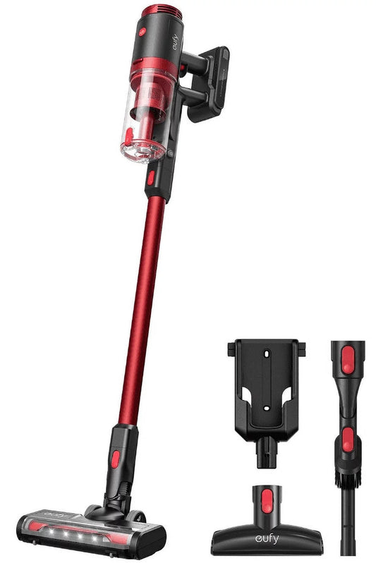 Pre-Owned eufy by Anker HomeVac S11 Lite Cordless Stick Vacuum Cleaner Red T2503Z91 (Fair)