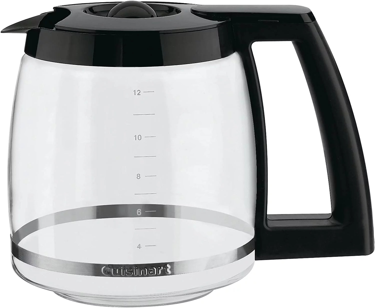 Cuisinart DCC-1200PRC 12-Cup Replacement Glass Carafe  Black