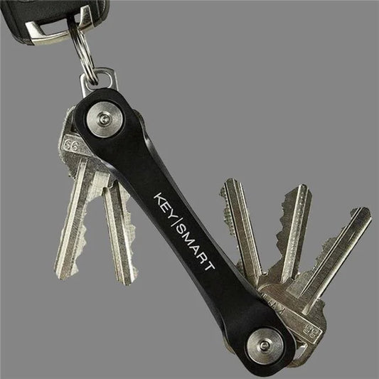 KeySmart Flex Compact Key Holder, Black
