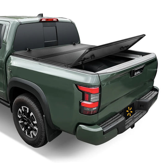 Auto Drive Hard Tri Fold Truck Bed Tonneau Cover Fits 05-23 Nissan Frontier 6'1 Bed