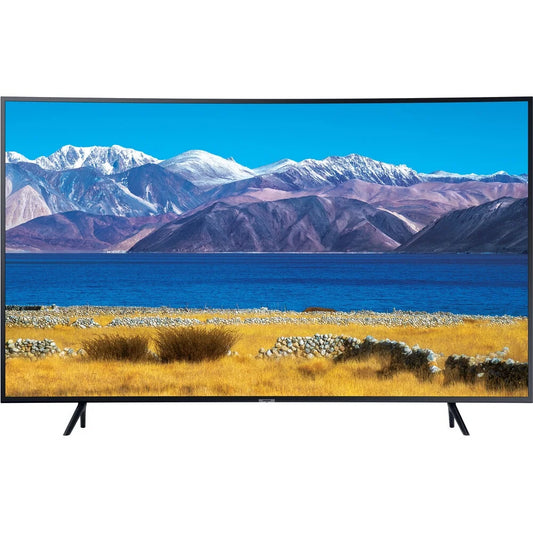 Restored Samsung UN65TU8300 65 HDR 4K UHD Smart Curved TV 2020 Model (Refurbished)
