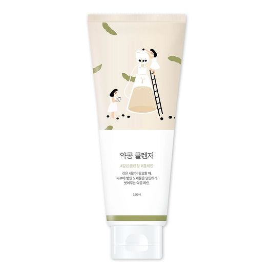 Soybean Nourishing Cleanser | Scrub Foam Cleanser, Gentle Exfoliation, Remove Blackheads And Excess Sebum, A Potent Plant-Derived Ingredient (5.07Fl.Oz)