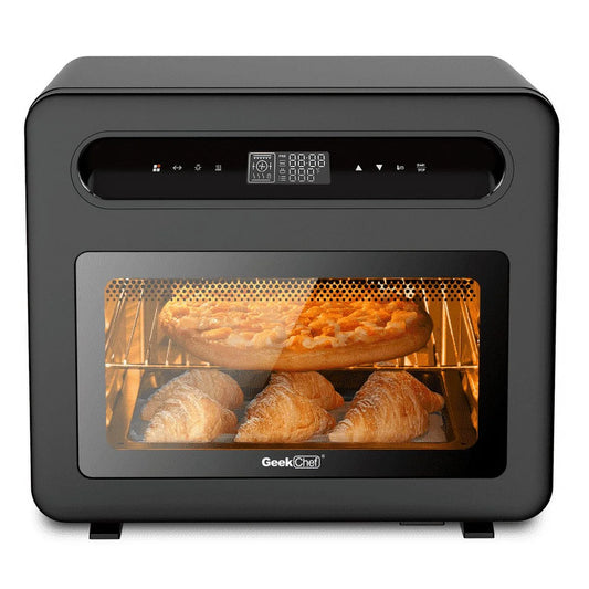 Air Fryer Oven 26QT Max Xl Large Cooker with 50 Cooking Presets with 6 Slice Toast,12 Pizza,Black
