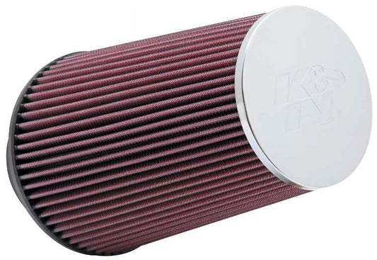 K&N Universal Clamp-On Air Filter: High Performance, Premium, Washable, Replacement Filter: Flange Diameter: 3.5 In, Filter Height: 9 In, Flange Length: 1.75 In, Shape: Round Tapered, RC-3690