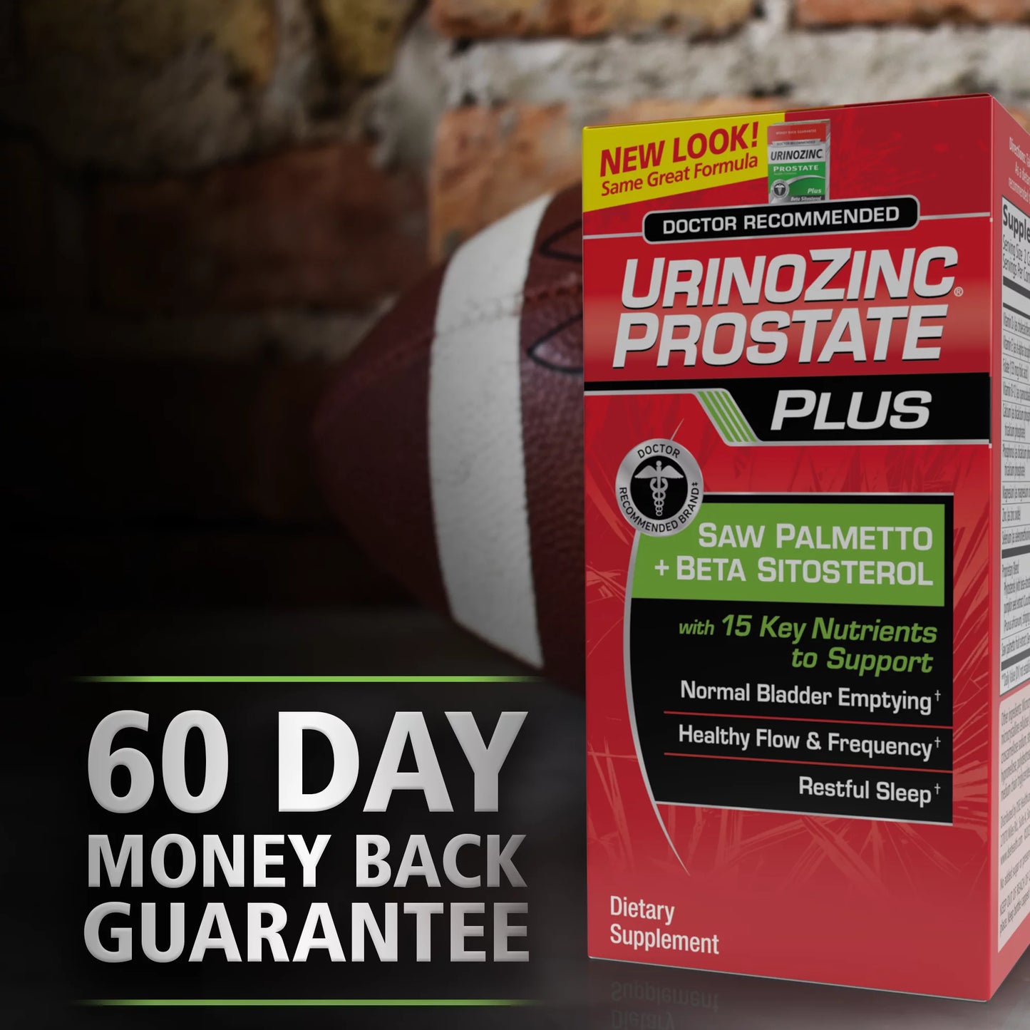 Vitanergy Urinozinc Prostate Formula, 60 ea