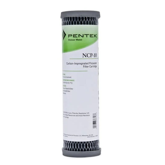 Package Of 4 Culligan Pentek NCP-10 Carbon-Impregnated Water Filters 9-3/4...