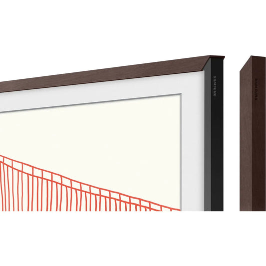 Restored Samsung Customizable Bezel for Samsung The Frame 65 (Modern Brown) (Refurbished)