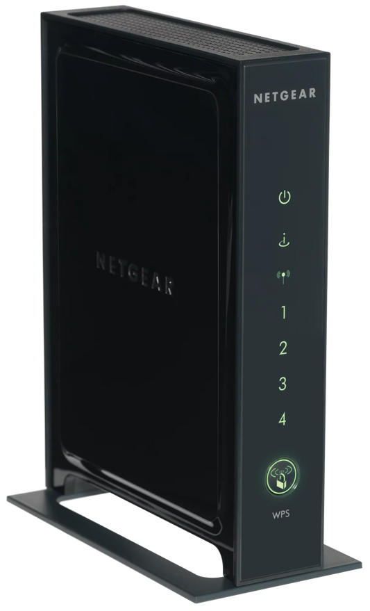 NETGEAR N300 Single Band WiFi Router, 4-Port Gigabit Ethernet (WNR2000)