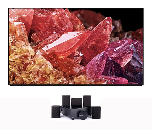Sony XR85X95K 85 4K Smart BRAVIA XR HDR Mini LED TV with a Platin MILAN-5-1-SOUNDSEND 5.1 Immersive Cinema-Style Sound System (2022)